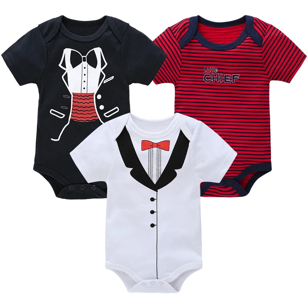 3/6 pcs a lot Baby Girls Clothes pour nouveaux Cotton Short Sleeve Girl Bodysuit 0-12 Months Newborn Boys Clothing Toddler Econic Blanks